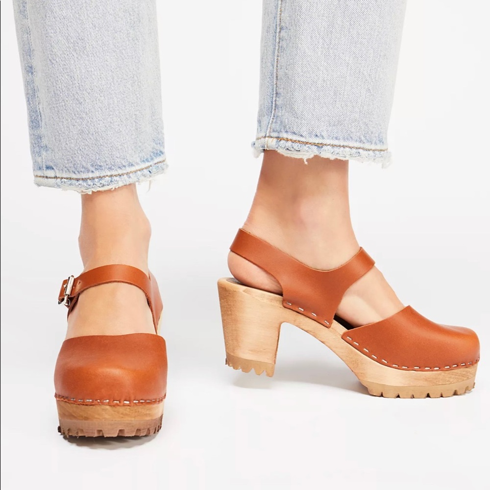 MIA Abby Leather Clogs from Free People